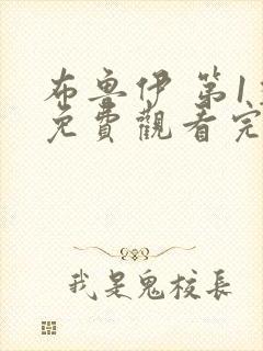 布鲁伊 第1季免费观看完整版