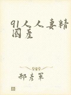 91人人妻精品国产