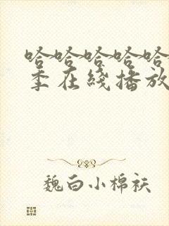 哈哈哈哈哈第5季在线播放封面