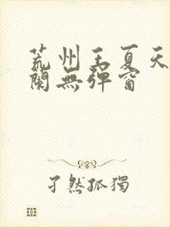 荒州王夏天司马兰无弹窗