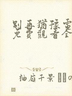 别再犹豫电视剧免费观看全集国语版