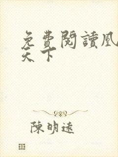 免费阅读凰妃倾天下封面