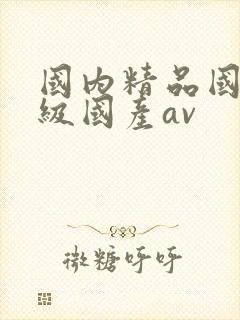 国内精品国产三级国产av