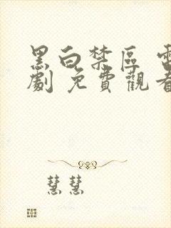 黑白禁区 电视剧 免费观看