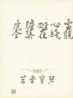 虎胆雄心电视剧全集在线观看封面