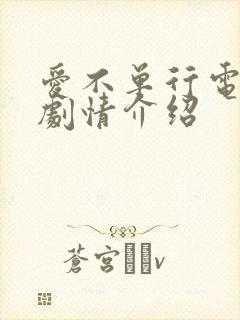 爱不单行电视剧剧情介绍