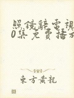 照镜辞电视剧30集免费播放封面