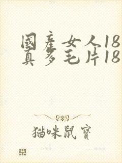 国产女人18水真多毛片18精品