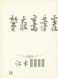 怒火重案电影免费版高清在线观看封面