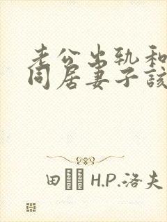 老公出轨和小三同居妻子该怎么办封面