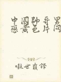 中国帅哥男同性恋黄色片网站