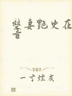 双妻艳史在线观看封面