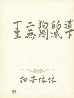 丁二狗的逍遥人生无删减下载封面