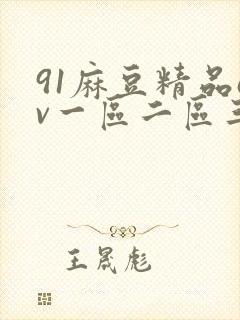 91麻豆精品av一区二区三区在线
