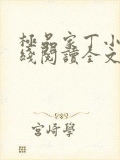 极品家丁小说在线阅读全文