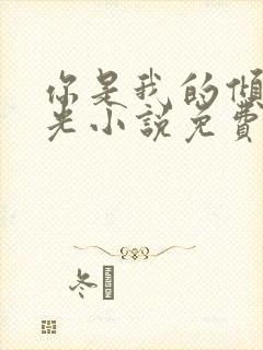 你是我的倾城时光小说免费阅读全文