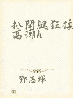 扒开腿狂揉花蒂高潮h