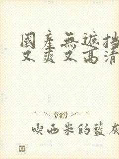 国产无遮挡又黄又爽又高清免费在线观看