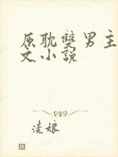 原耽双男主甜宠文小说封面