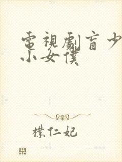 电视剧盲少爷的小女仆封面