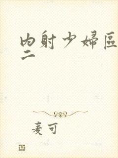 内射少妇区一区二