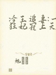 冷王追妻:一品狂妃宠上天免费阅读