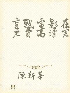 盲战电影在线看免费高清完整版国语封面