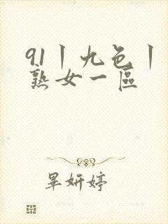 91丨九色丨老熟女一区