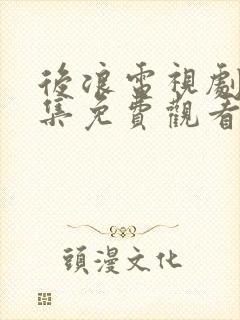 后浪电视剧40集免费观看完整版高清孙