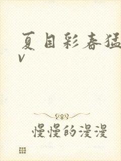 夏目彩春猛烈av封面