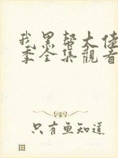 我黑帮大佬第二季全集观看免费高清