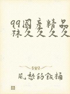 99国产精品丝袜久久久久久n黑