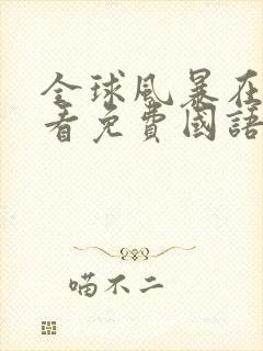 全球风暴在线观看免费国语完整版