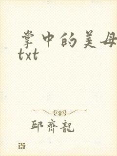 掌中的美母版主txt