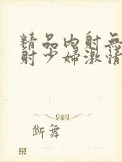 精品内射无套内射少妇激情