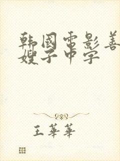 韩国电影善良的嫂子中字封面