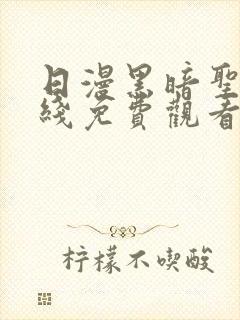 日漫黑暗圣经在线免费观看封面