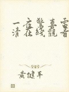 一夜惊喜电影高清在线观看封面