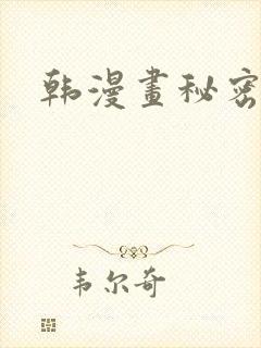 韩漫画秘密教学