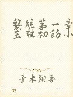 系统第一章给宿主破初的小说