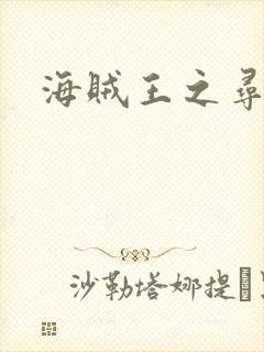 海贼王之寻亲记