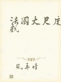 法国大尺度激情戏