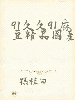 91久久91麻豆精品国产