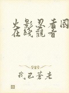 火影忍者国语版在线观看