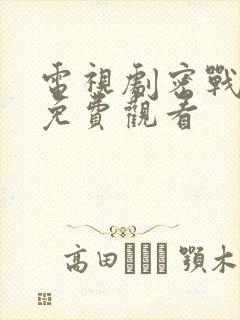 电视剧密战无声免费观看封面