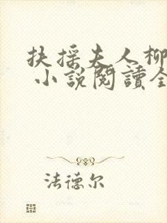 扶摇夫人柳真真 小说阅读全文免费无弹窗封面