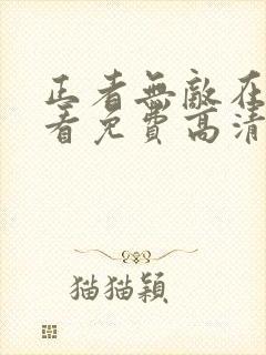 正者无敌在线观看免费高清封面