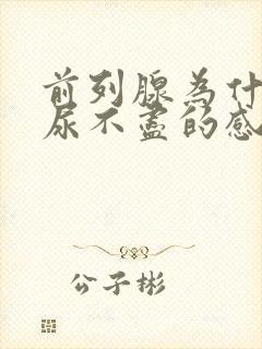 前列腺为什么有尿不尽的感觉