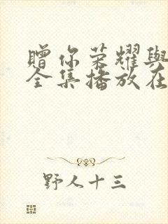 赠你荣耀与黑暗全集播放在线观看