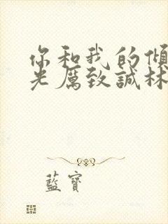 你和我的倾城时光厉致诚林浅封面